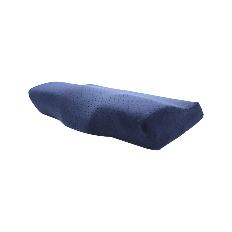 Amazon Hot Sell Perna pentru gât din spumă cu memorie Contour Pernă cervicală ergonomică pentru dureri de gât Pernă de pat pentru dormit 100% poliester